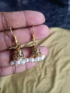 Hanging Jumka Earrings