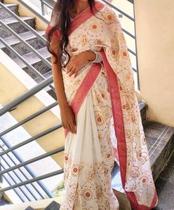 Pretty Printed Saree
