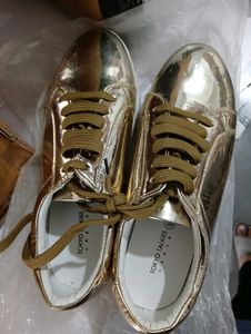 Golden Shoes 38 And 41 Size
