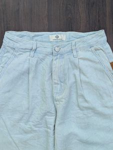 Light Wash Wide Leg Jeans