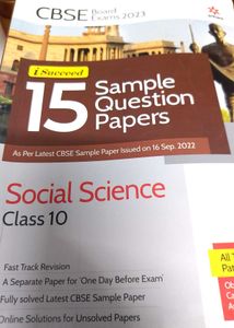 Class 10 Social Science Sample Papers