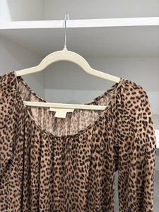 Michael Kors Animal Print Top