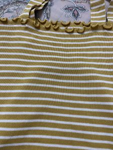 Striped Crop Top