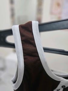 Brown Tank Top
