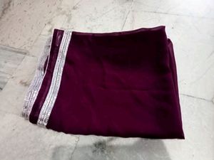 Beautiful Heavy Mirror Work Nayera Cut Kirti With Dupatta &amp; Belt