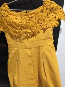 Offshoulder Cute Playsuit