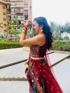 Elegant Lehenga Choli ( With CanCan)