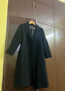 Black Stylish  Long Overcoat 🖤