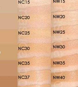 Mac Nc 15very fair skin foundation