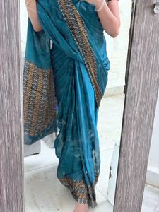 Stylish Printed Ready To Wear Saree