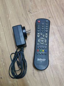 Hathway Setup Box With Adaptor And Remote