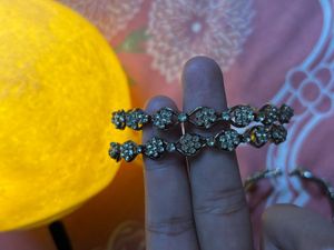 Silver Bangles Indian Wear