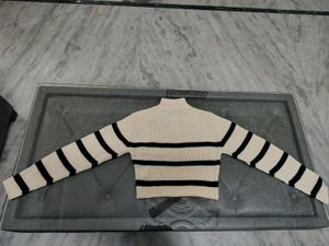 Striped Knit Sweater