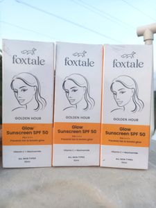 Foxtale Golden Hour Glow ✨ Sunscreen 🌞