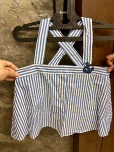 Striped Anchor Top