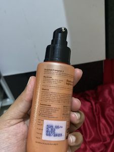 Plum BodyLoving shimmer Oil In PEACH GLOW