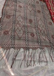 Brown Designer Dupatta
