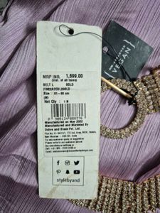 Sparkling Rhinestone Belt