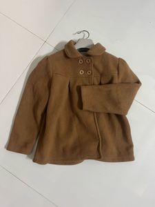 Cute Brown Kids Coat