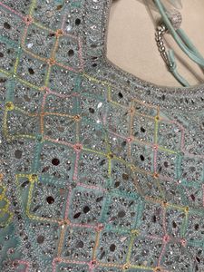 Selling Lehanga Choli Sky Blue Colour