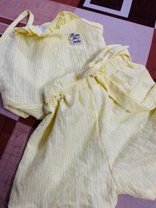 1 Year Old Baby Cord Set 💛