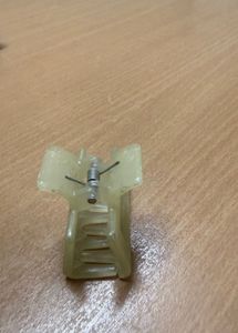 2 Hair Clutchers/clips And One Scrunchie