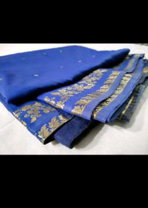 Blue Benarasi Saree