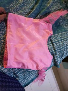 9 years girl Pink Embellished Choli