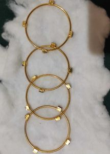 Gold Coated Bangles Women New