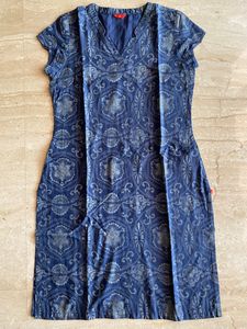 Kurta (W) with short sleeves