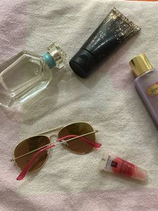 H&amp;M BRAND NEW SUNGLASSES PINK REFLECTIVE AVIATORS