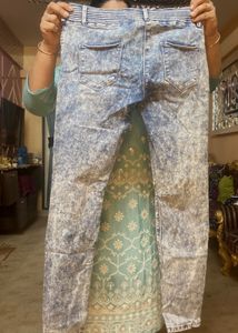 Deal jeans Brand Acid Wash Denim Jean
