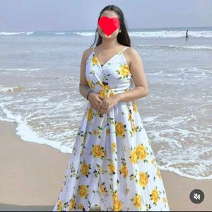 🌼Beautiful Aline Floral Dresse