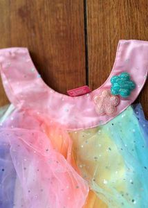 Rainbow Tulle Dress