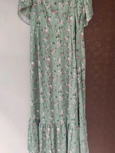 Floral Print Maxi Dress