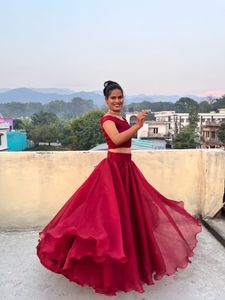 Red Lehenga Choli Set
