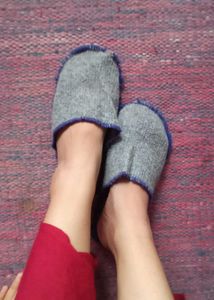 House Slipper/Kapde Ki Chappal/Namda Clothes Socks
