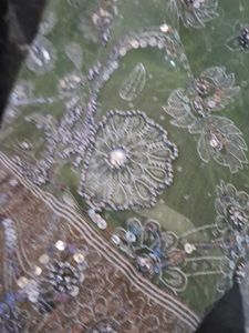 Green Sequin Fabric