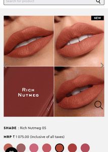 Kiro Liquid Lipstick - 05 Rich Nutmeg Shade