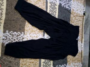 Black Crepe Salwar