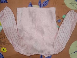 Pink Crochet Top