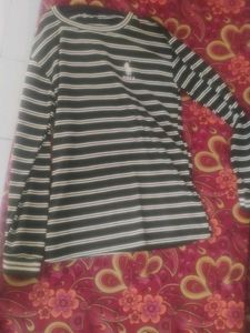Striped Long Sleeve Top