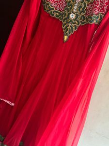 Red Anarkali ❤️