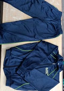 Navy Blue Tracksuit - Jacket & Pants