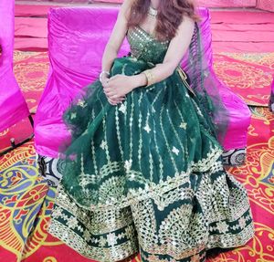 Gorgeous Green Lehenga Choli