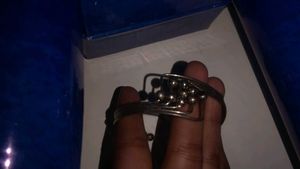 Vintage Silver Tone Cuff Bracelet