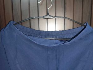 Navy Blue Embellished Party Wear Dress