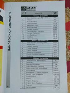 All In One Chemistry Handbook For NEET and IIT JEE