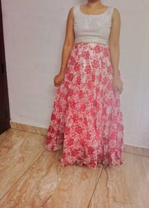 Organza Skirt And Top