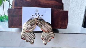 Heart Drop Earrings